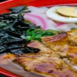 Fried Chicken Soup with Ramen Noodles